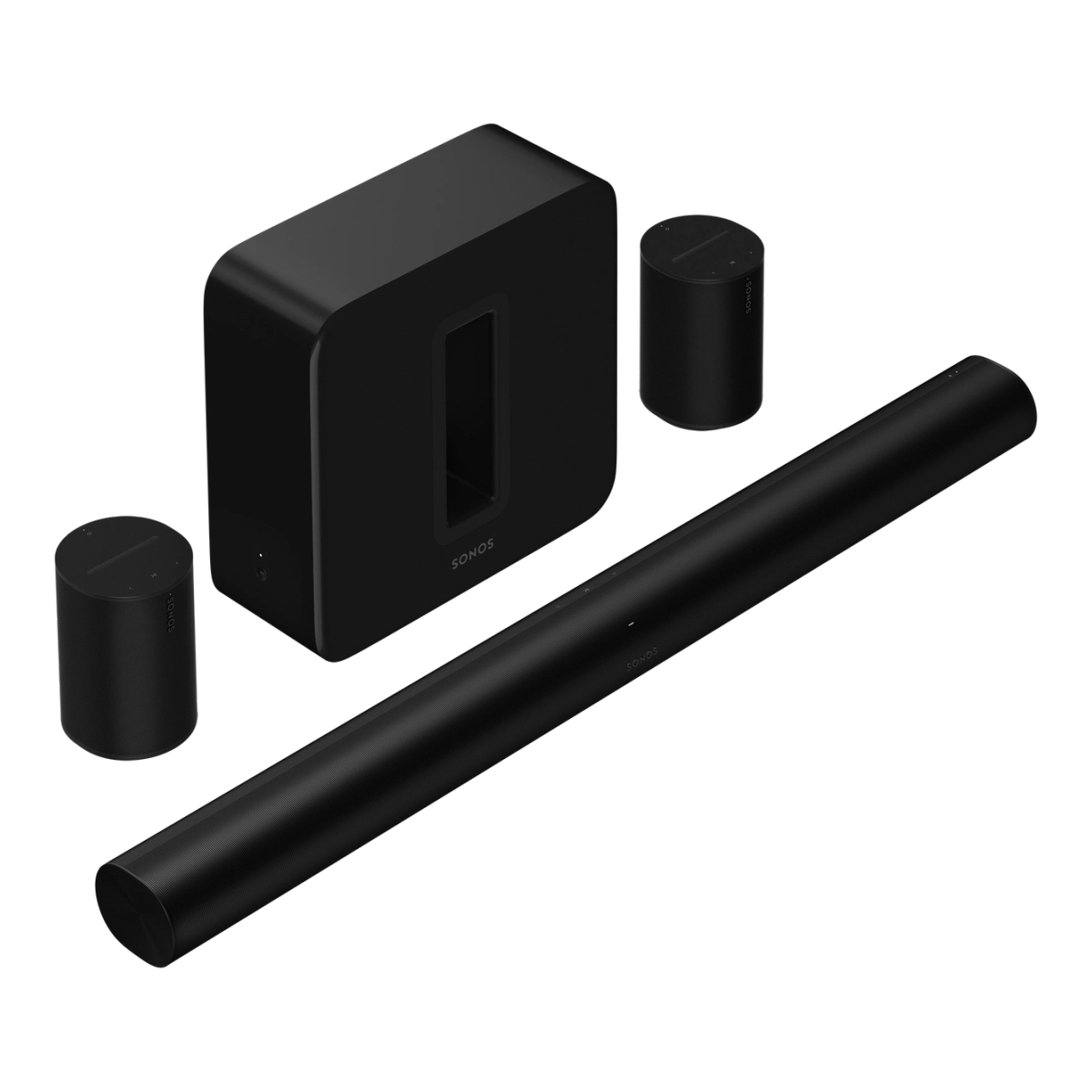 Sistema De Sonido Inmersivo Sonos Arc + Subgen3 + Era100