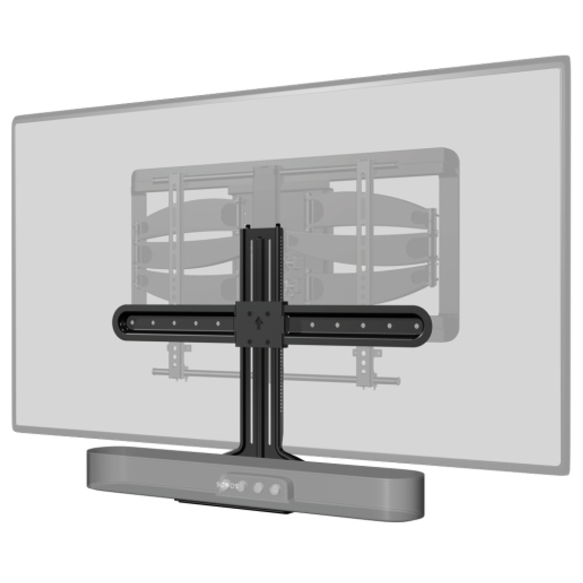 Barra De Sonido Sonos Beam gen2+ Soporte Extensible (Negro) - Imagen 6