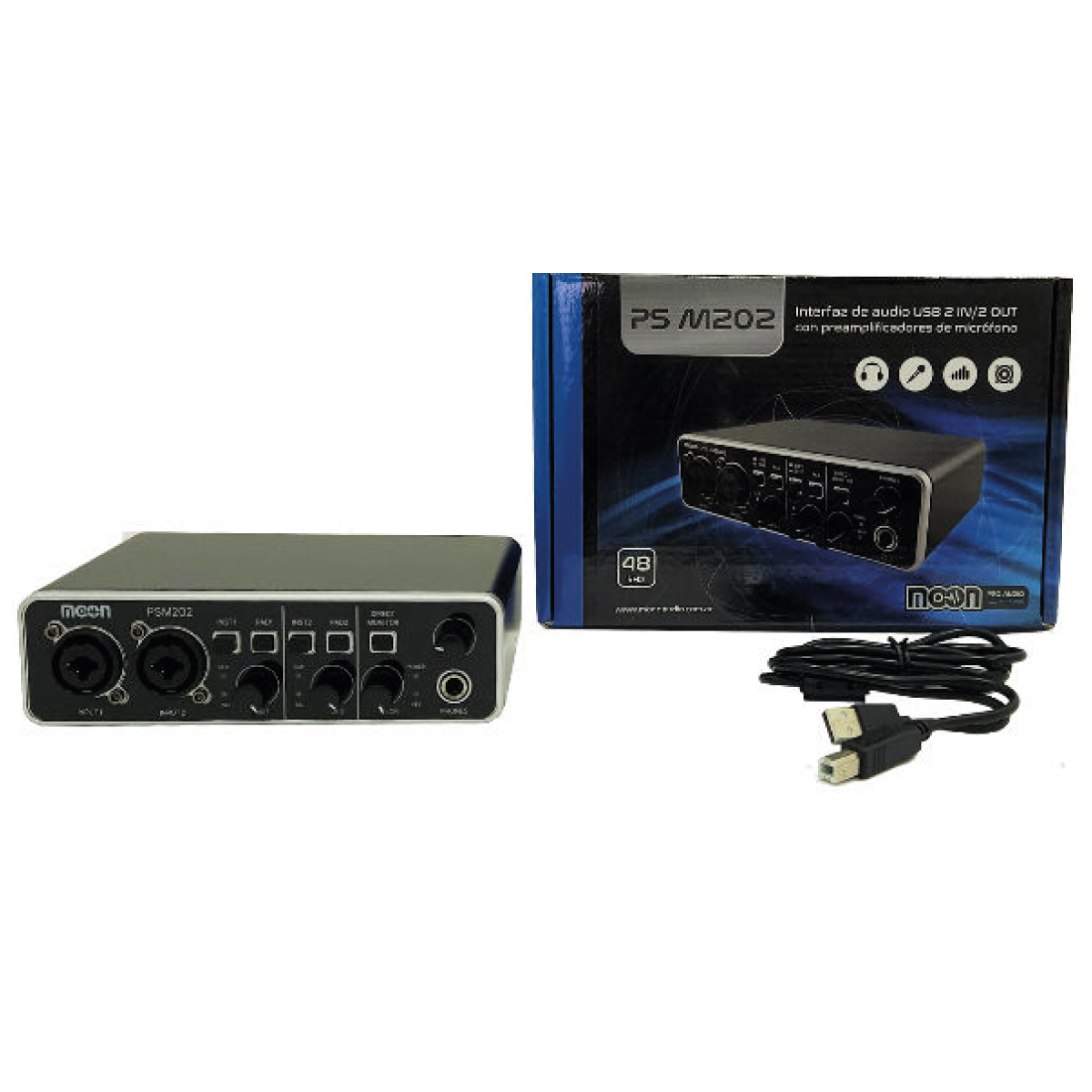 Interfaz de audio USB Moon PSM202 - Imagen 2