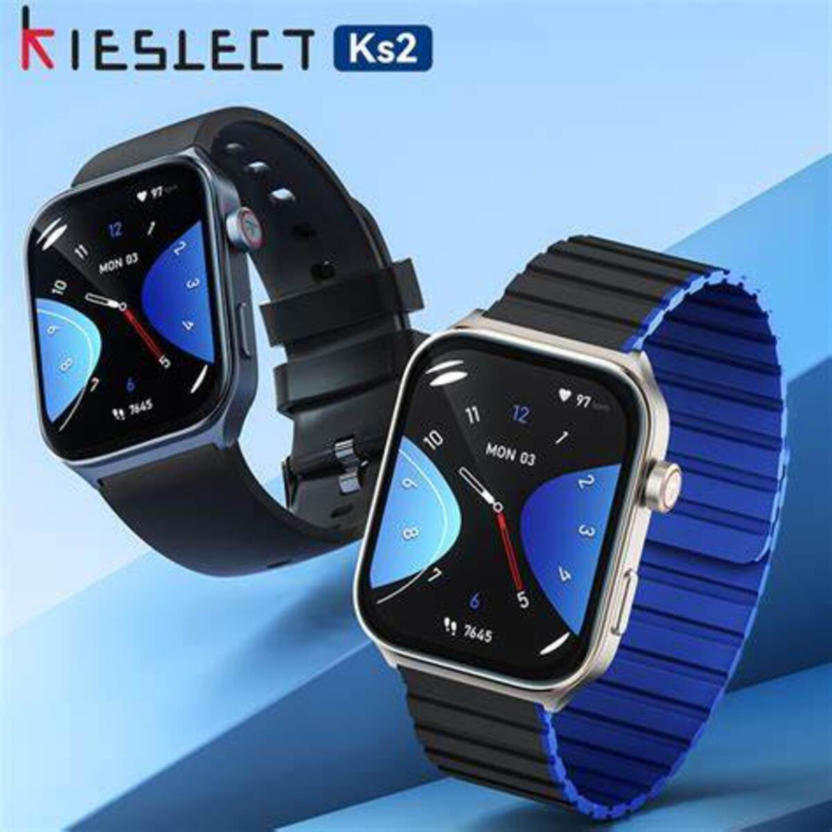 Smartwatch Amoled 2.01" Bluetooth Kieslect KS2 Plata - Imagen 5