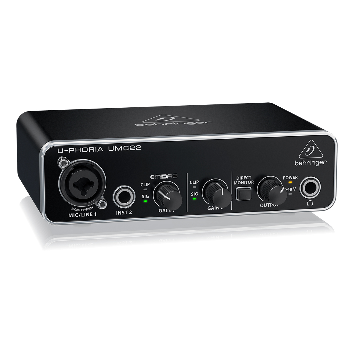 Interface De Audio Behringer Umc22