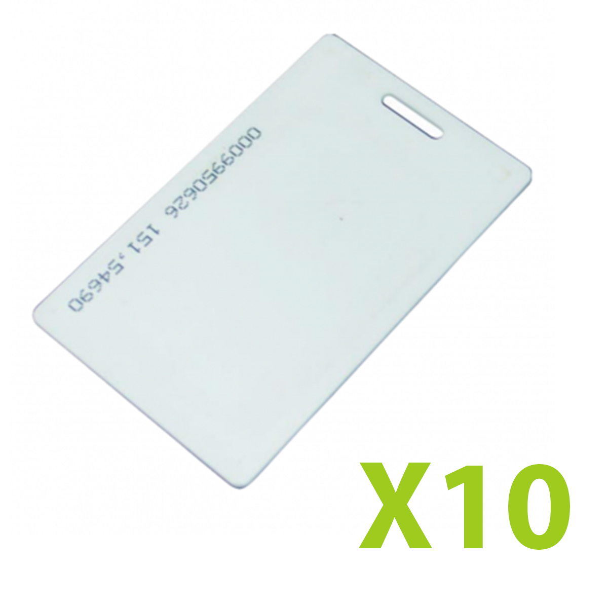 Tarjeta De Proximidad 26bits 125khz Clamshell X 10 Unidades