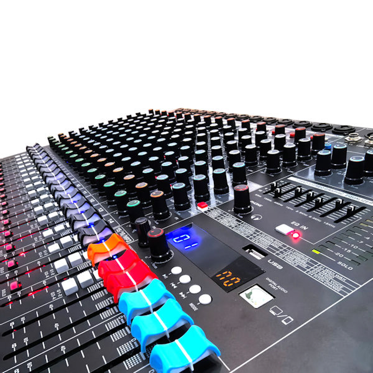 Mixer 8 Canales Bluetooth usb Moon Tron8 - Imagen 3