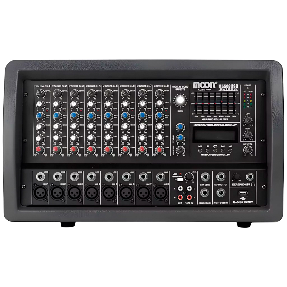 Consola 8 Canales Usb Moon M5508usb - Imagen 2