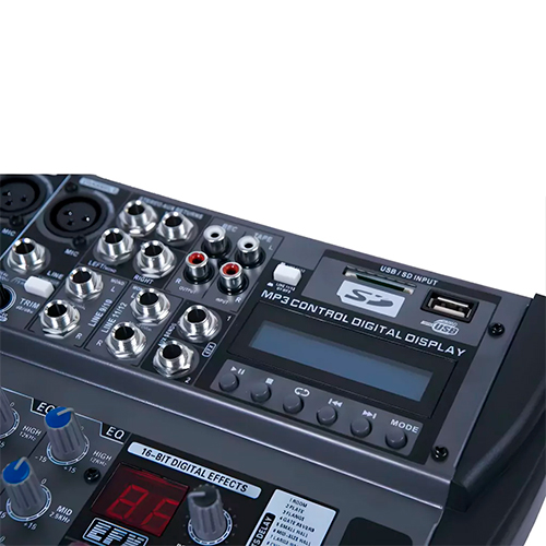 Mixer 6 Canales Usb Moon Mc602usb - Imagen 4