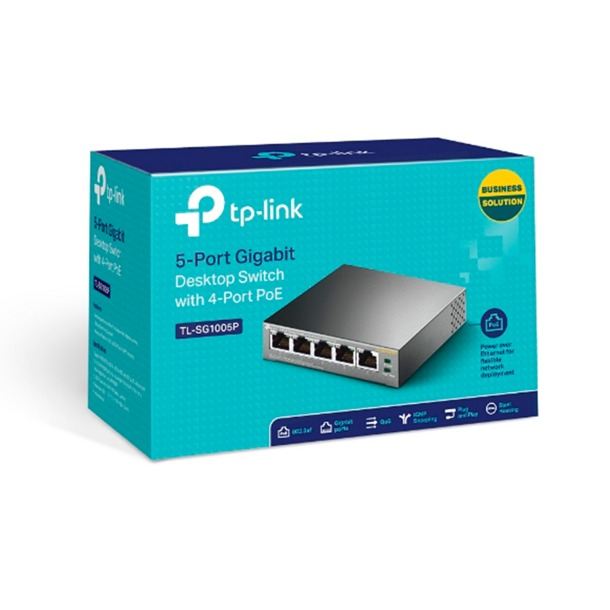 Switch Sobremesa 5 Puertos TPLINK SG1005p - Imagen 2