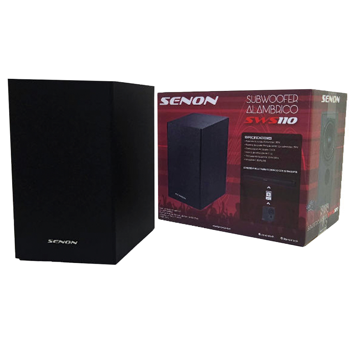 Subwoofer 5" 2.1 Senon Sws110 - Imagen 4