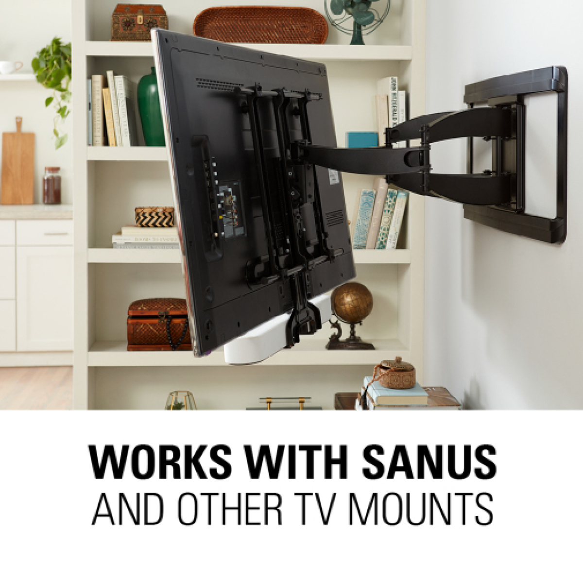 Barra De Sonido Sonos Beam gen2+ Soporte Extensible (Negro) - Imagen 2