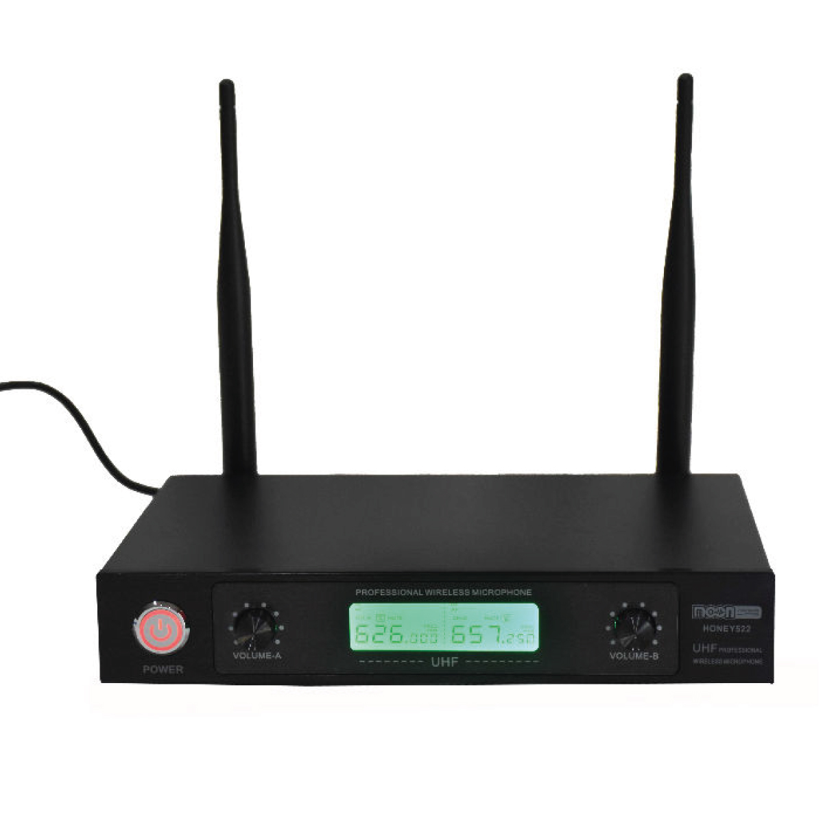 Microfono Inalámbrico Uhf Doble Vincha/solapa Moon Honey522 - Imagen 3