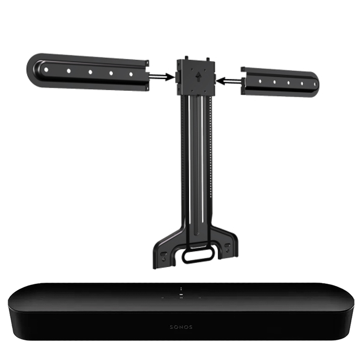 Barra De Sonido Sonos Beam gen2+ Soporte Extensible (Negro)